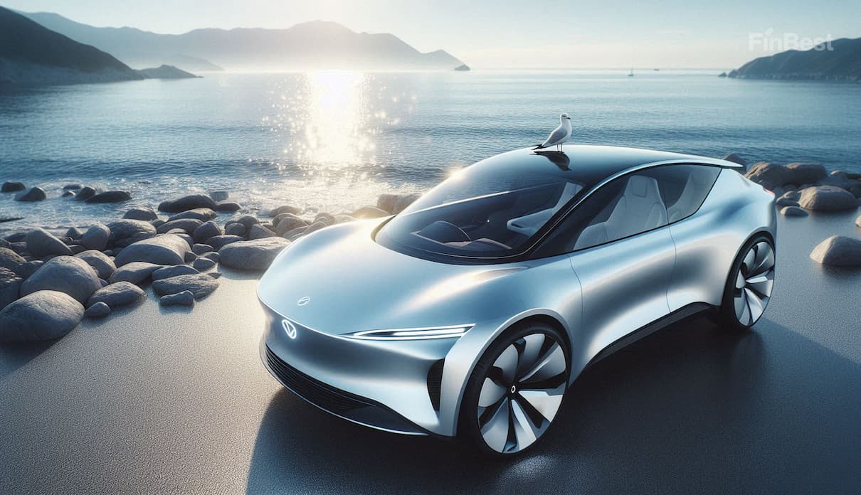 Водій за кермом на осінній дорозі біля Одеси — символ розумного страхування онлайн з FinBest.